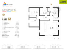 Bungalow Nova Profi 90